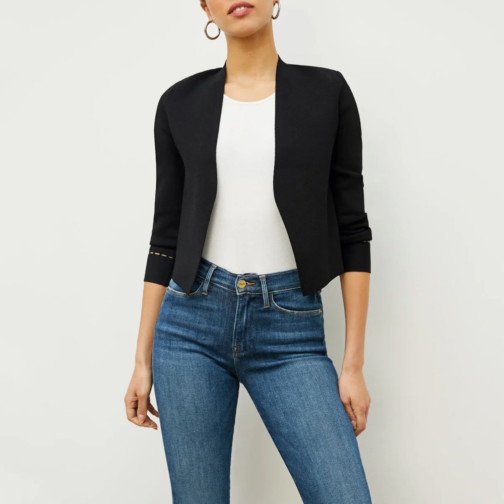MM LaFleur Black Sant Ambroeus Jardigan